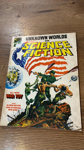 Unknown Worlds Of Science Fiction #2 - Curtis Magazines - 1975