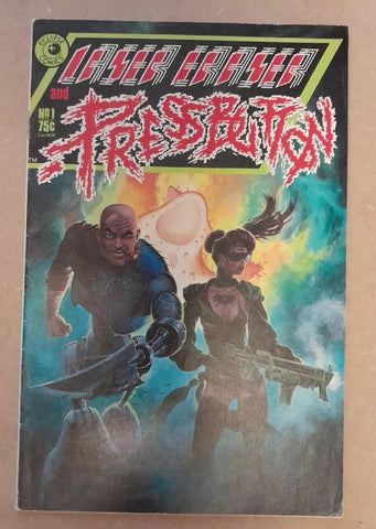 Laser Eraser and Press Button #1 - Eclipse Comics - 1985