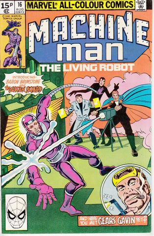 Machine Man #16 - Marvel Comics - 1980