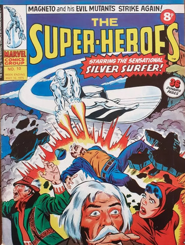The Super-Heroes #10 - Marvel/British Comics - 1975