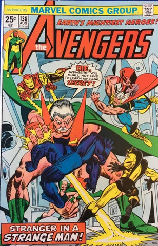 Avengers #138 - Marvel Comics - 1975
