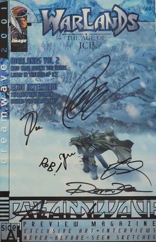 Dreamwave Preview Special - 2001 - Signed 7 times!!!