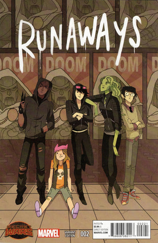 Runaways #2 - Marvel Comics - 2015 - Stevenson Variant