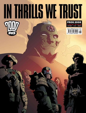 2000AD Comic #2006 - British Comic - 2004