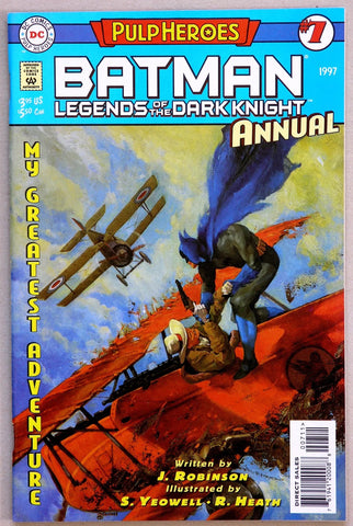 Batman Legends of the Dark Knight Annual #7 - DC Comics - 1997 - Pulp Heroes