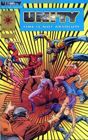 Unity: Time Is Not Absolute #1 - Valiant Comics - 1992 - Gold Variant