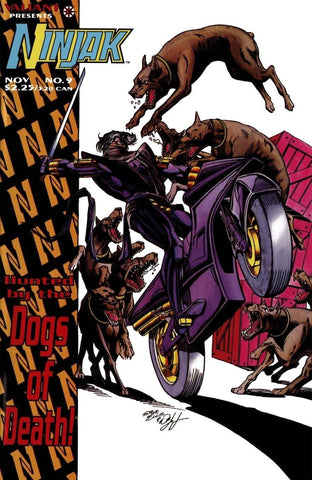 Ninjak #9 - Valiant - 1994
