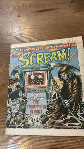 Scream #7 - British Comic - 5th May 1984
