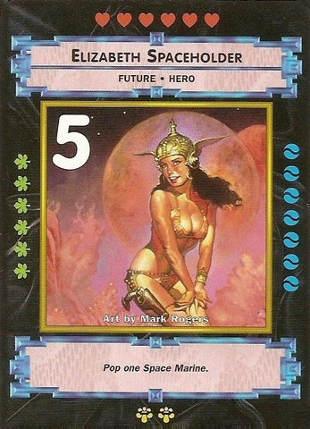 "Elizabeth Spaceholder" - Xxxenophile CCG Card