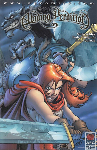 Abiding Perdition #1 - APC Comics - 2005 - Delgado "Foil Title" Wraparound
