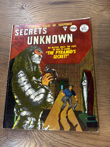 Secrets of the Unknown #154 - Alan Class Comics - 1966