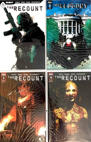 The Recount #1 - #4 (4x Comics RUN) - Scout Comics - 2020