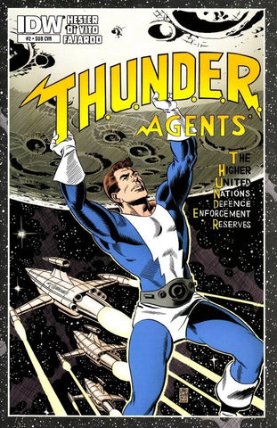 Thunder Agents #2 - DC Comics - 2013 - Subscription Variant