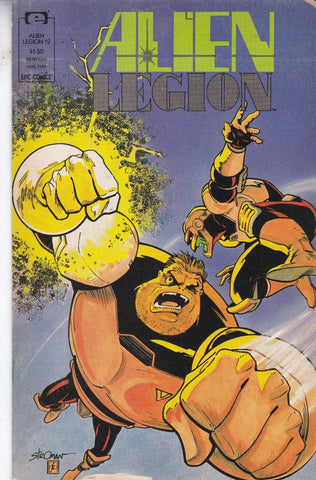 Alien Legion #12 - Epic Comics - 1989