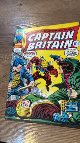 Captain Britain #28 - Marvel/British Comics - 1977
