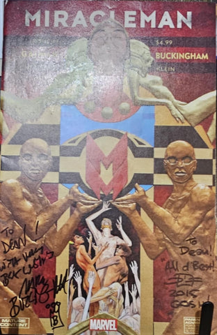 Miracleman #1 - Marvel Comics - 2015 - signed by Mike Buckingham