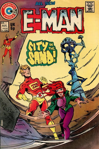 E-Man #4 - Charlton - 1973