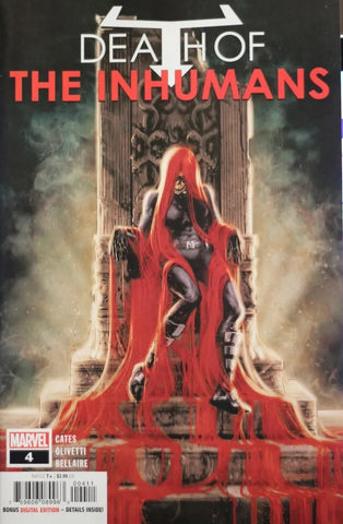 Death of the Inhumans #4 - Marvel Comics - 2018