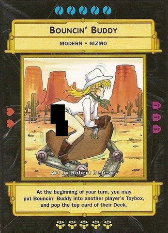 "Bouncin' Buddy" - Xxxenophile CCG Card