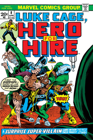 Luke Cage, Hero for Hire #8 - Marvel Comics - 1973