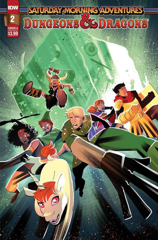 Saturday Morning Adventures Dungeons & Dragons #2 - IDW - 2023 - Cvr A