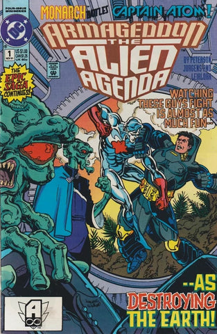 Armageddon The Alien Agenda #1 - DC Comics - 1991