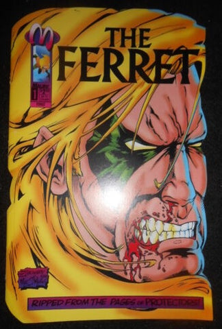 The Ferret #1 - Malibu Comics - 1993 - Di-Cut Variant