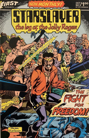 Starslayer: Log of the Jolly Roger #9 - First Comics - 1983