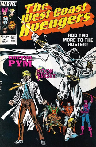 West Coast Avengers #21 - Marvel Comics - 1987