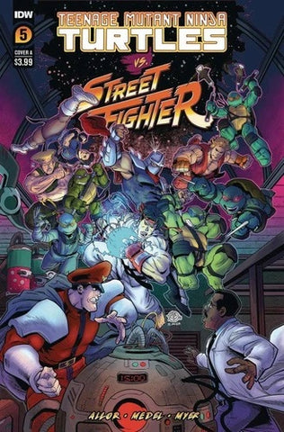 Teenage Mutant Ninja Turtles Vs. Street Fighter #5 - IDW Comics - 2023