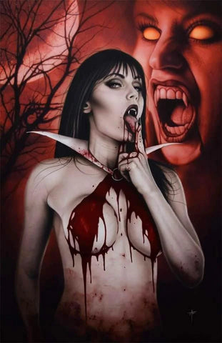 Vampirella Versus Purgatori #1 - Dynamite - 2021 - Ferguson Exclusive Cover