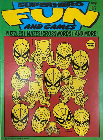 Superhero Fun And Games #3 - Marvel Comics - 1979