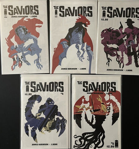 Saviors #1 - #5 (5 x Comic Set) - Image Comics - 2013