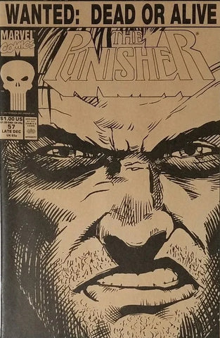 The Punisher #57 - Marvel Comics - 1991 - Wanted: Dead or Alive