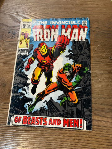 Invincible Iron Man #16 - Marvel Comics - 1969