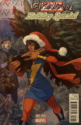Gwenpool Holiday Special #1 - Marvel Comics - 2016 - Ms Marvel Variant