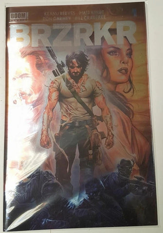 BRZRKR #1 - Boom Studios - 2021 - Cover D Foil