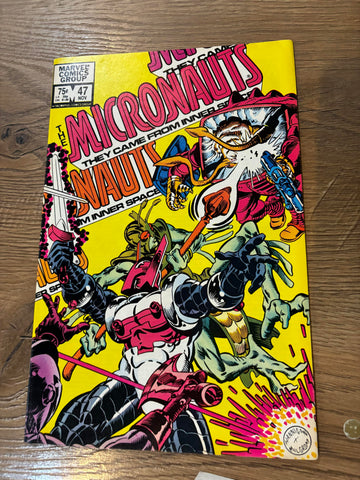 The Micronauts #47 - Marvel Comics - 1982