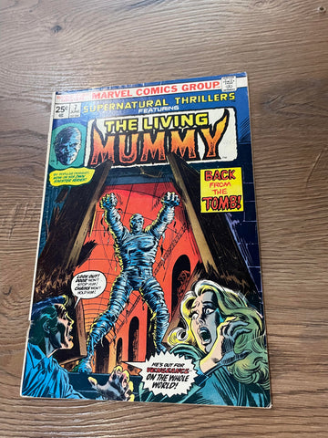 Supernatural Thrillers #17 - Marvel Comics - 1974 - Back Issue
