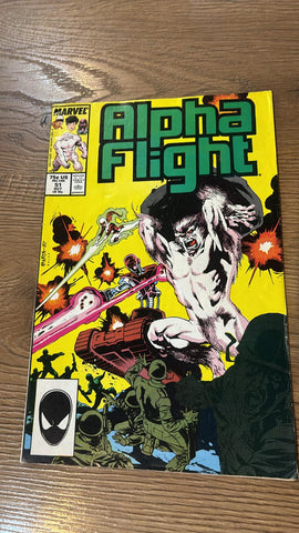 Alpha Flight #51 - Marvel Comics - 1987