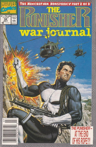 Punisher War Journal #32 - Marvel Comics - 1991