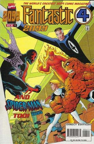 Fantastic Four 2099 #4 - Marvel Comics - 1996