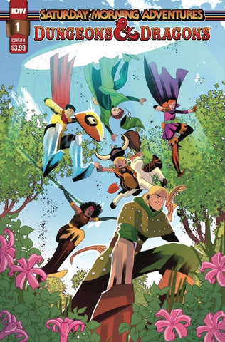 Dungeons & Dragons Saturday Morning Adventures #1 - IDW - 2023 - Cvr A