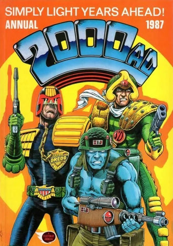 2000 AD Annual Hardback - 1987 - Fleetway - 1987