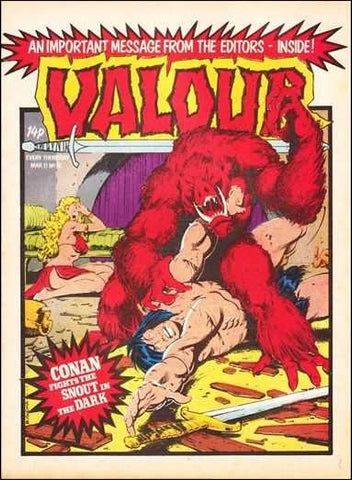 Valour #19 - Marvel/British Comics - 1980