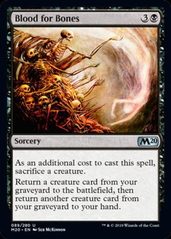 Blood For Bones - MTG Magic the Gathering Card