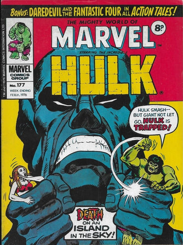 Mighty World of Marvel #177 - Marvel Comics - 1976