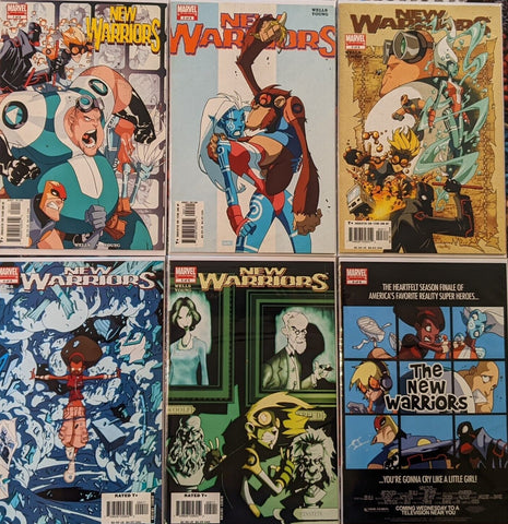 New Warriors #1 2 3 4 5 6 (Full Set) - Marvel Comics - 2005