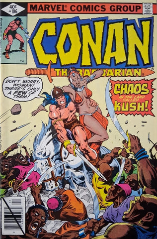 Conan the Barbarian #106 - Marvel Comics - 1979