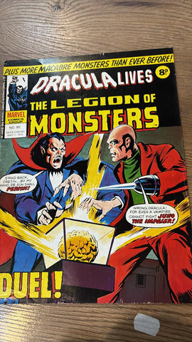 Dracula Lives #80 - Marvel Comics / British - 1976